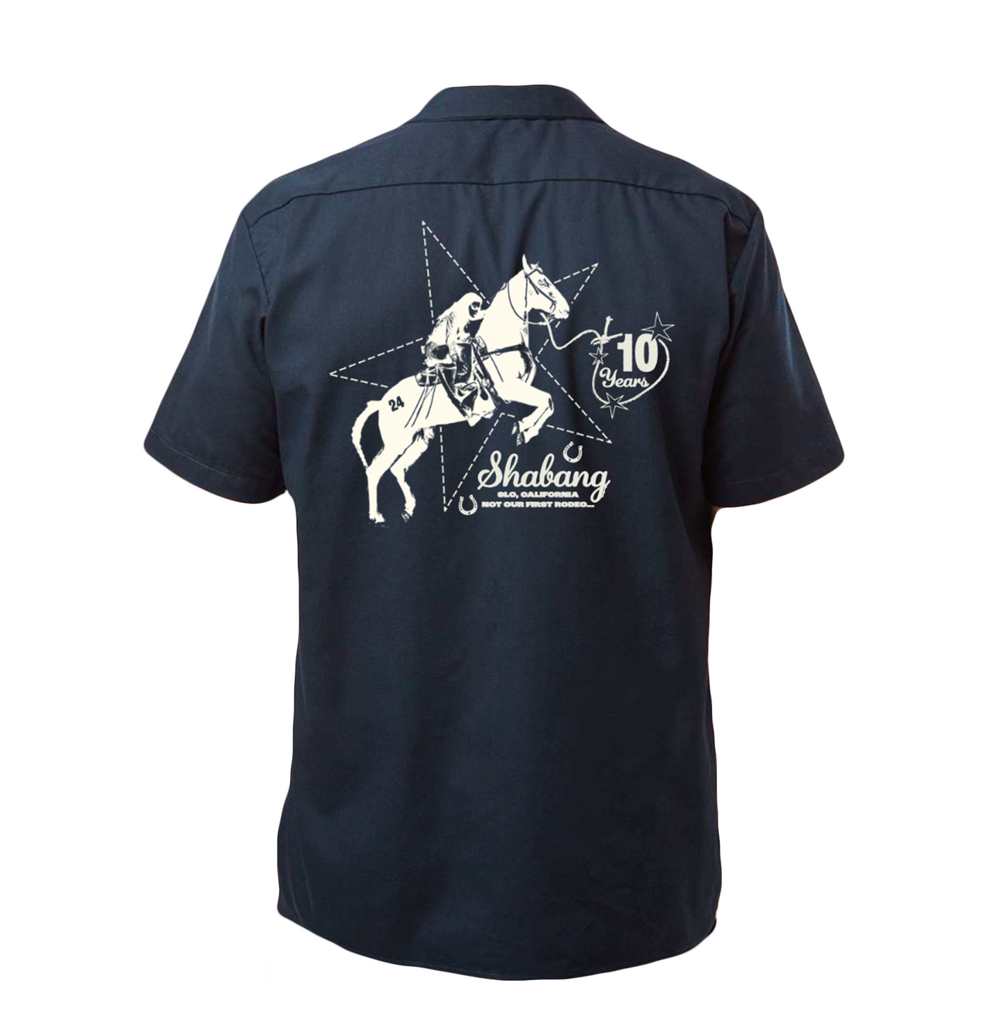 "Not Our First Rodeo" Dickies Work Shirt